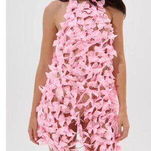 AKIRA SLAP IT WITH A BOW CHAIN MINI DRESS Size O/SO/S